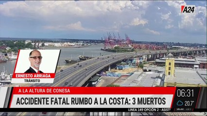 Trágico accidente en la Ruta 11 deja tres muertos