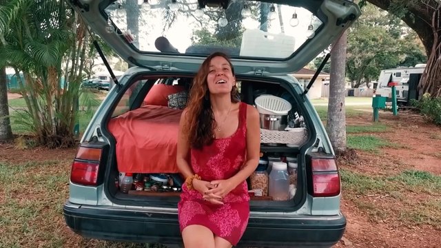 🌿✨ Relaxing ASMR Camping with a Beautiful Girl 🏕️ | Cozy Forest Adventure, Calming Nature Sounds & Peaceful ASMR 🎶