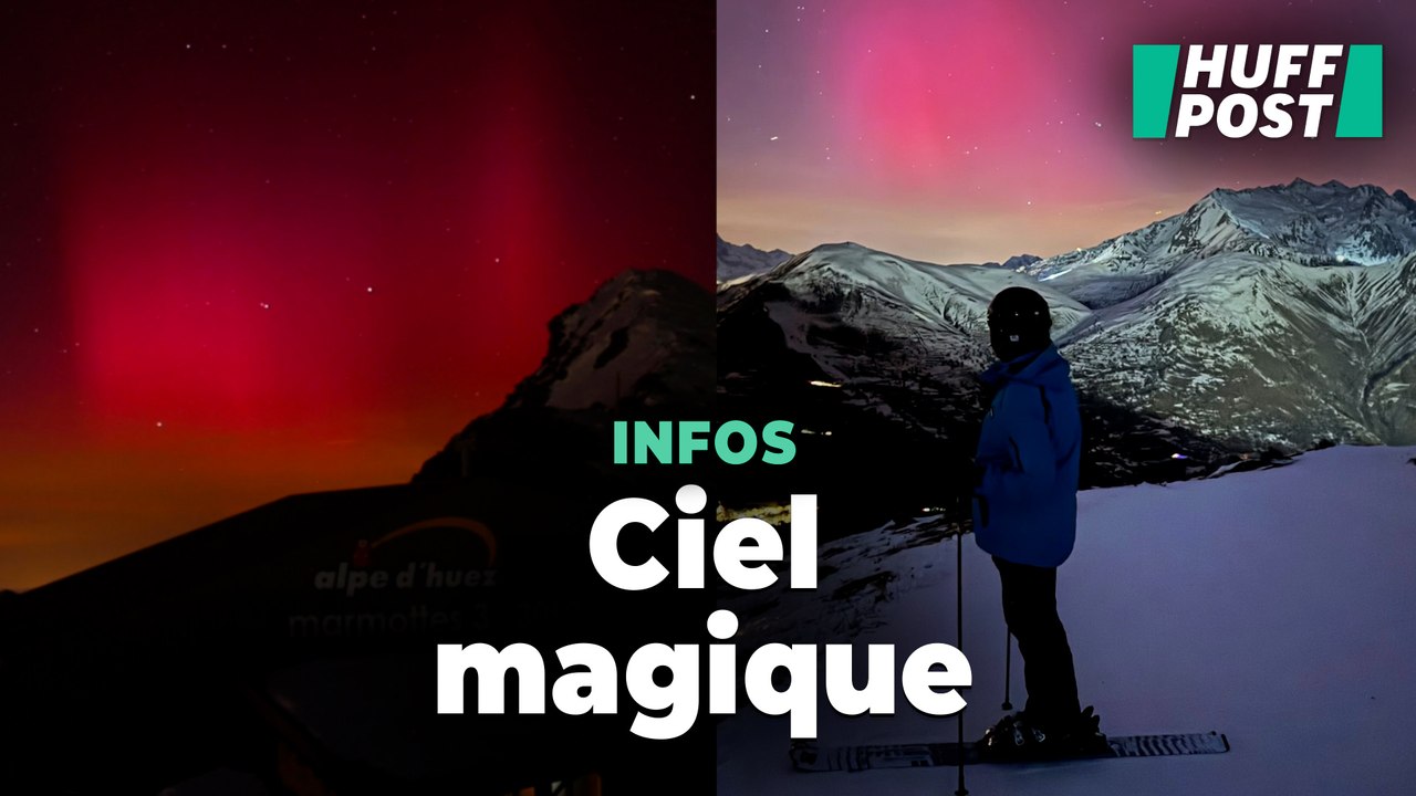 À travers la France, 2025 a commencé avec de sublimes aurores boréales