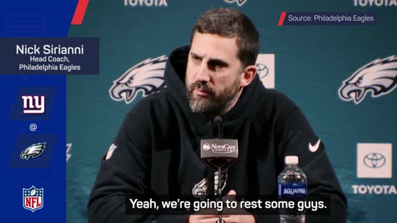 Eagles to rest Barkley despite record hopes