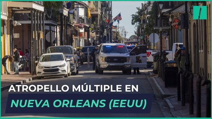 Muere el sospechoso del atropello múltiple en Nueva Orleans (EEUU) que ha dejado al menos 15 muertos y 35 heridos