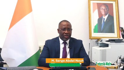 MESSAGE DU NOUVEL AN 2025 DU DIRECTEUR GÉNÉRAL DE FRATERNITÉ MATIN, M. SERGE ABDEL OLIVIER NOUHO