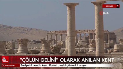 Suriye'nin antik kenti Palmira eski günlerini arıyor