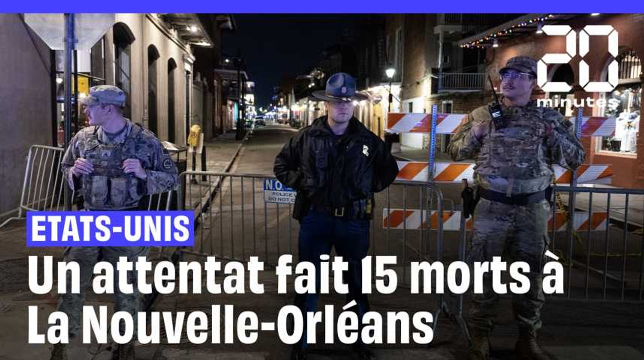 Etats-Unis : Un véhicule fonce sur la foule à la Nouvelle-Orléans, 10 morts et de nombreux blessés