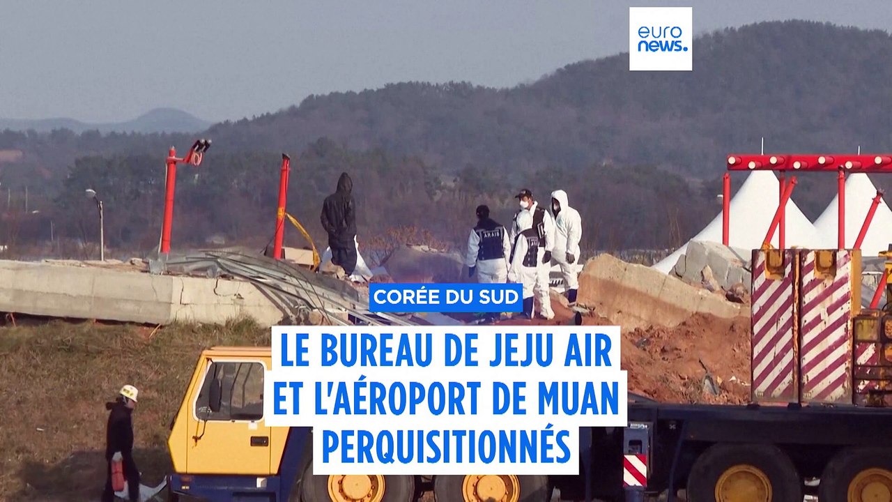 Après le crash du Boeing 737-800, la compagnie coréenne Jeju Air visée par une enquête