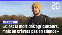 Opposé au traité du Mercosur, Kevin est agriculteur dans l'Essonne : 