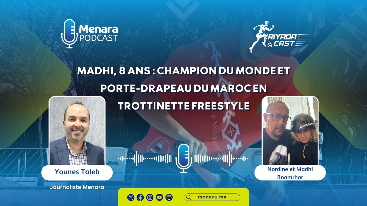Madhi Bnamrhar, jeune prodige marocain de 8 ans, champion du monde de trottinette