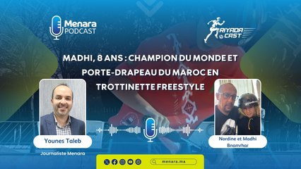 Madhi Bnamrhar, jeune prodige marocain de 8 ans, champion du monde de trottinette
