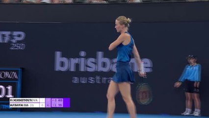Kudermetova beats Kasatkina in major upset