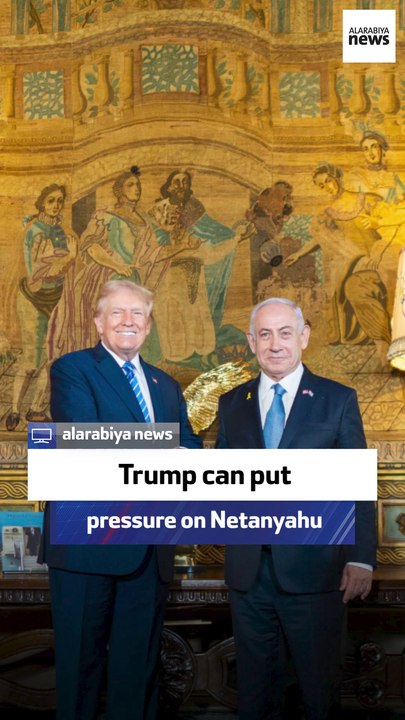 Trump can put pressure on Netanyahu