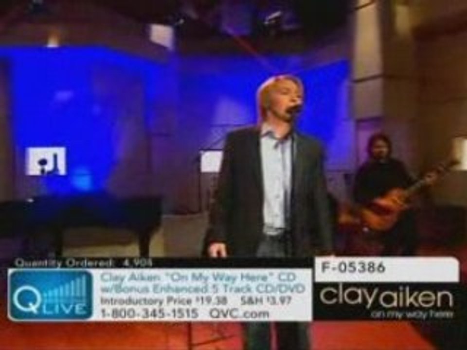 Clay Aiken on QVC "Everything I Don't Need"