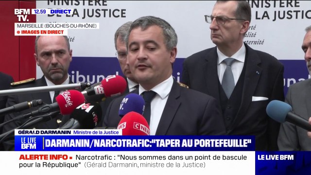 Narcotrafic: Trop de peines ne sont pas exécutées en prison, assure Gérald Darmanin