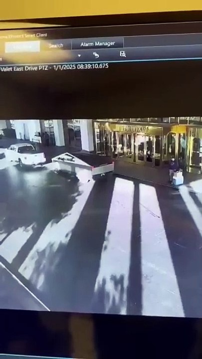 Explosión del Cybertruck  