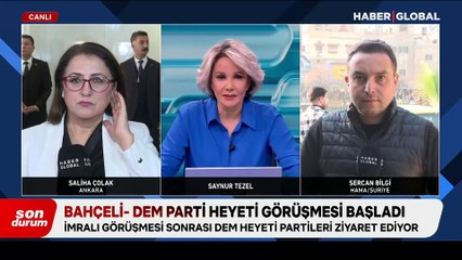 DEM Parti heyeti, Bahçeli ile görüşüyor