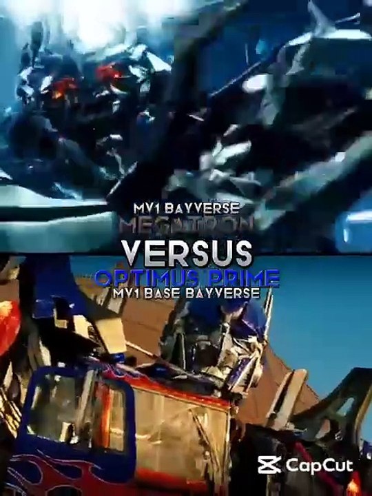 Optimus Prime All From Vs Megatron All From (Bayverse) #transformers #shorts #Editz
