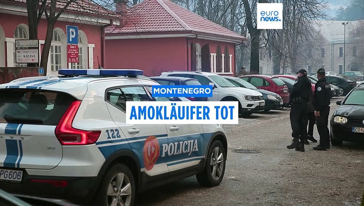Mann tötet 12 Menschen in der montengrinischen Stadt Cetinje