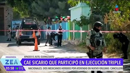 Cae sicario que participó en tiroteo en Apaseo el Alto, Guanajuato