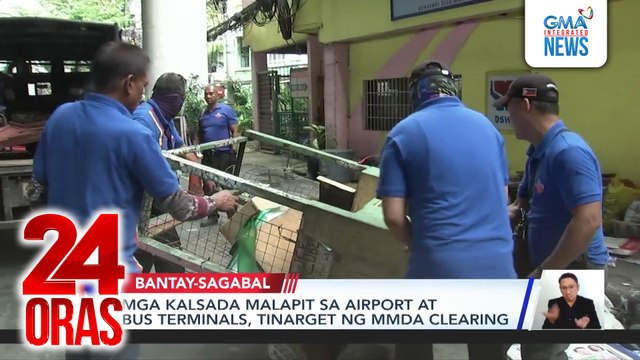 Mga kalsada malapit sa airport at bus terminals, tinarget ng mmda clearing | 24 Oras