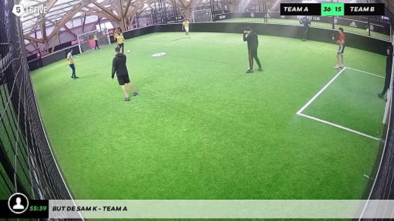 But de Sam K - Team A
