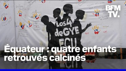 Équateur: Quatre enfants retrouvés calcinés