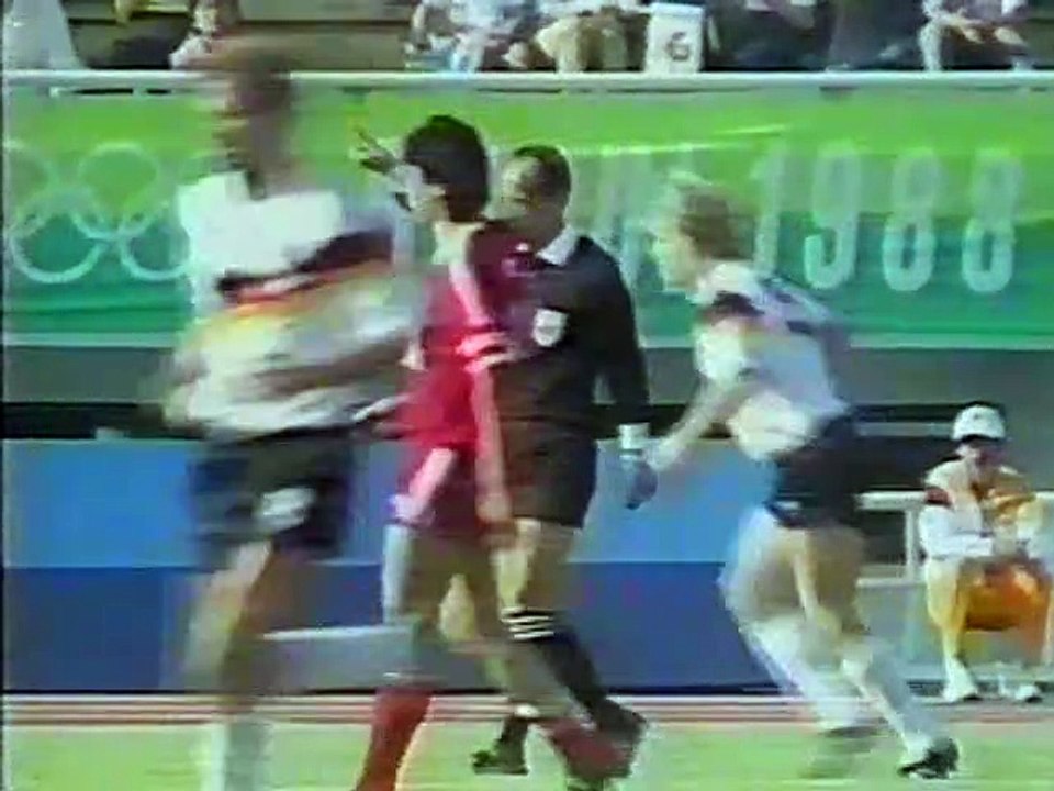 Olympic Football Tournament Seoul 1988 China PR v Germany FR 17 September 1988
