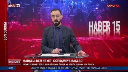 Bahçeli - DEM heyeti görüşmesi devam ediyor