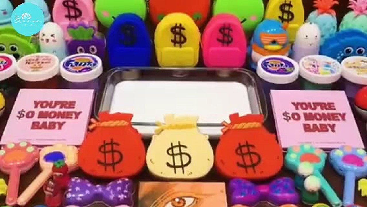 Satisfying Dollar Slime with Makeup ASMR