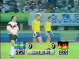 Olympic Football Tournament Seoul 1988 Sweden v Germany FR 21 September 1988