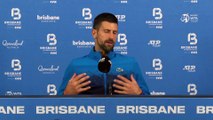 Tennis - Brisbane 2025 - Novak Djokovic : 