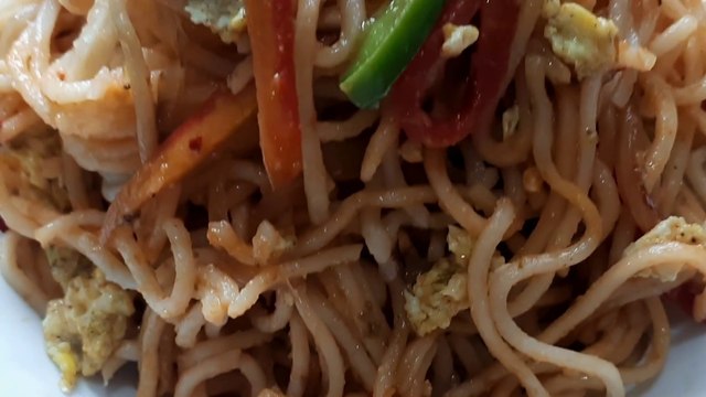 HAKKA NOODLES RECIPE | EGG & VEGGIES NOODLES RECIPE | EGG CHOW MEIN RECIPE