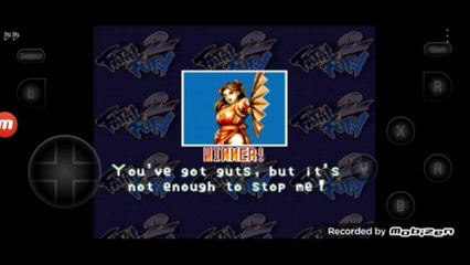 Fatal Fury 2 Mai Shiranui vs Terry Bogard luta completa