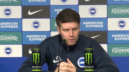Brighton's Hurzeler on Gomez signing, Arsenal challenge and hopes for second half of season (Full Presser)