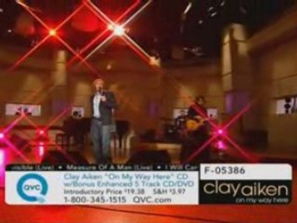 Clay Aiken on QVC "Where I Draw The Line