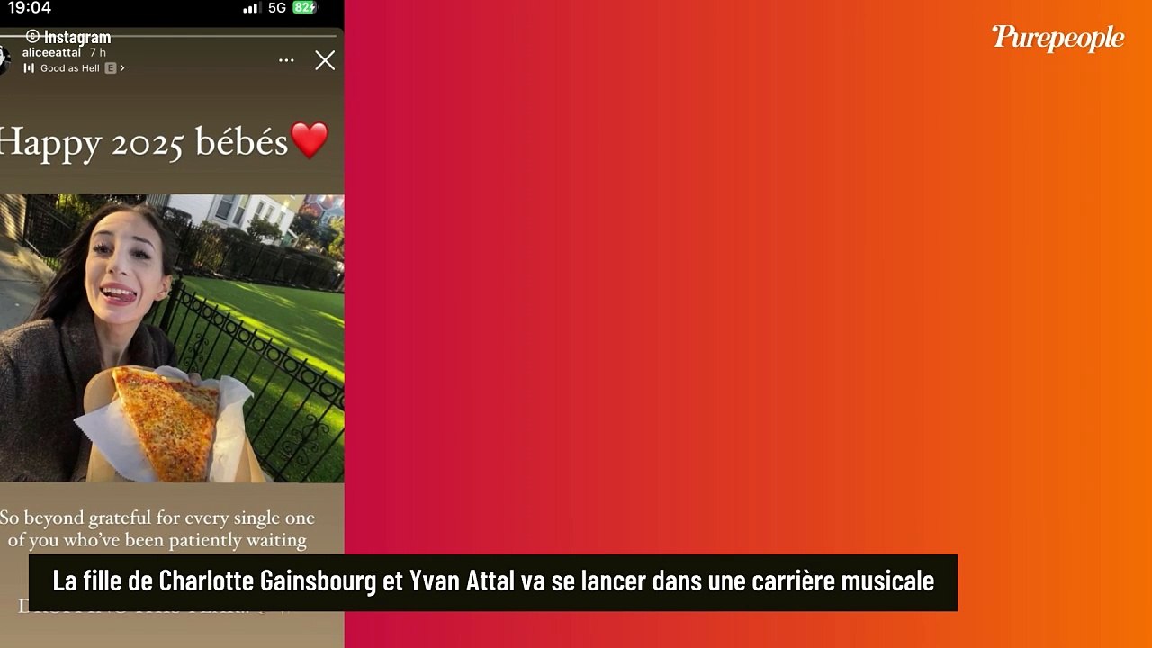 Charlotte Gainsbourg : Sa fille Alice Attal annonce une heureuse nouvelle pour 2025