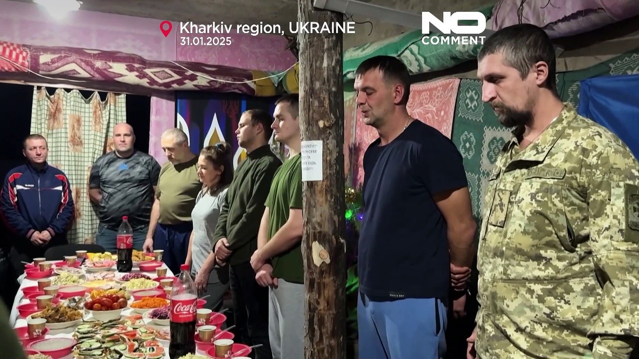 Ukraine : le Nouvel An avec des médecins, au plus près de la ligne de front