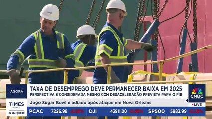 Taxa de desemprego no Brasil em 2025 continuará baixa? Economista avalia