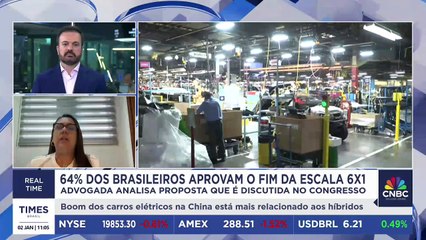 Advogada especializada analisa pesquisa em que 64% dos brasileiros aprovam fim da escala 6x1