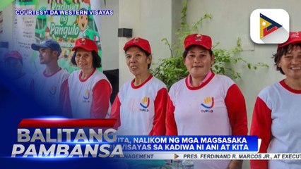 P177-M na kita, nalikom ng mga magsasaka sa Western Visayas sa Kadiwa ni Ani at Kita
