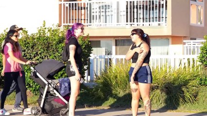 Funny WET FART Prank at the Beach! Welcome to the BBQ!!