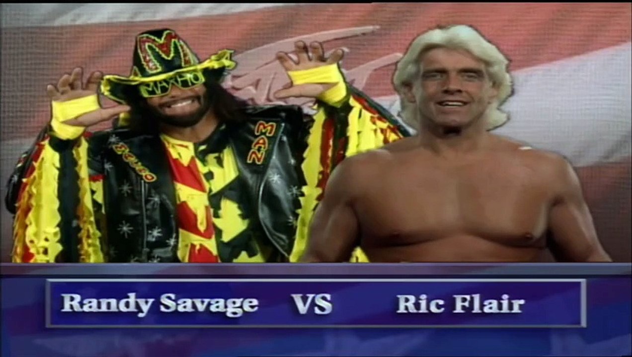 WCW The Great American Bash 1995 - Ric Flair vs Randy Savage