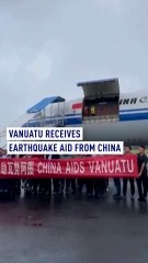 Quake-hit Vanuatu receives aid from China