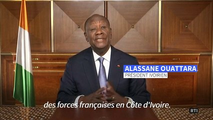 La base de l'armée française sera rétrocédée à la Côte d'Ivoire en janvier (Ouattara)