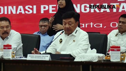 Respons Menkopolkam Terkait Vonis Harvey Moeis