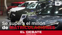 Las matriculaciones de coches en 2024 alcanzan el millón de unidades, un hito no visto desde 2019