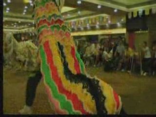 Human Mobile Stage 32, 2008 Chau Biu Banquet. Lion Dance