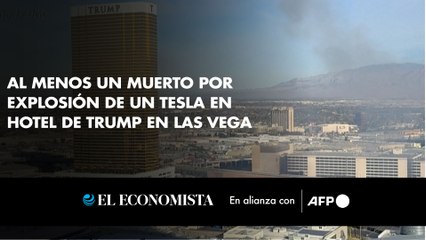 Al menos un muerto por explosión de un Tesla en hotel de Trump en Las Vegas