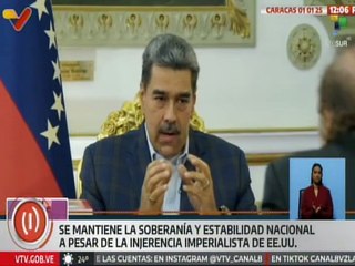 Pdte. Nicolás Maduro advirtió que el imperialismo quiere que el 10E sea una toma de posesión mundial