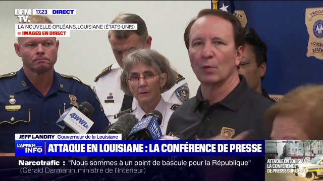 Attaque à La Nouvelle-Orléans: Plus d'un millier d'agents de police se sont penchés sur des millions d'éléments , indique le gouverneur de la Louisiane