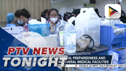 DOH conducts hospital preparedness and response rounds in several medical facilities