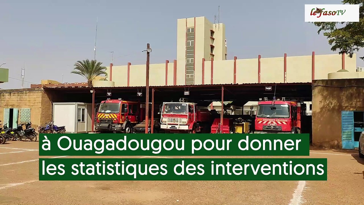 Burkina : Les sapeurs-pompiers ont réalisé 21 144 interventions pour 22 098 victimes évacuées et 619 décès en 2024